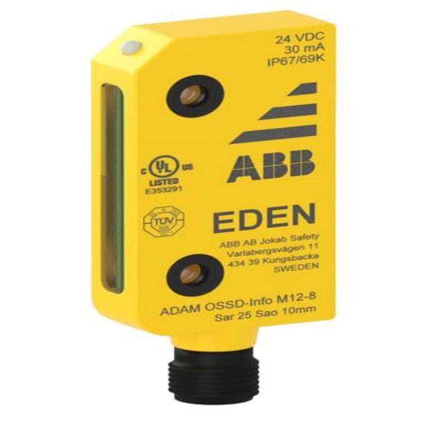 配件原装ABB机械安全产品  Adam OSSD-Info M12-8 contact议价