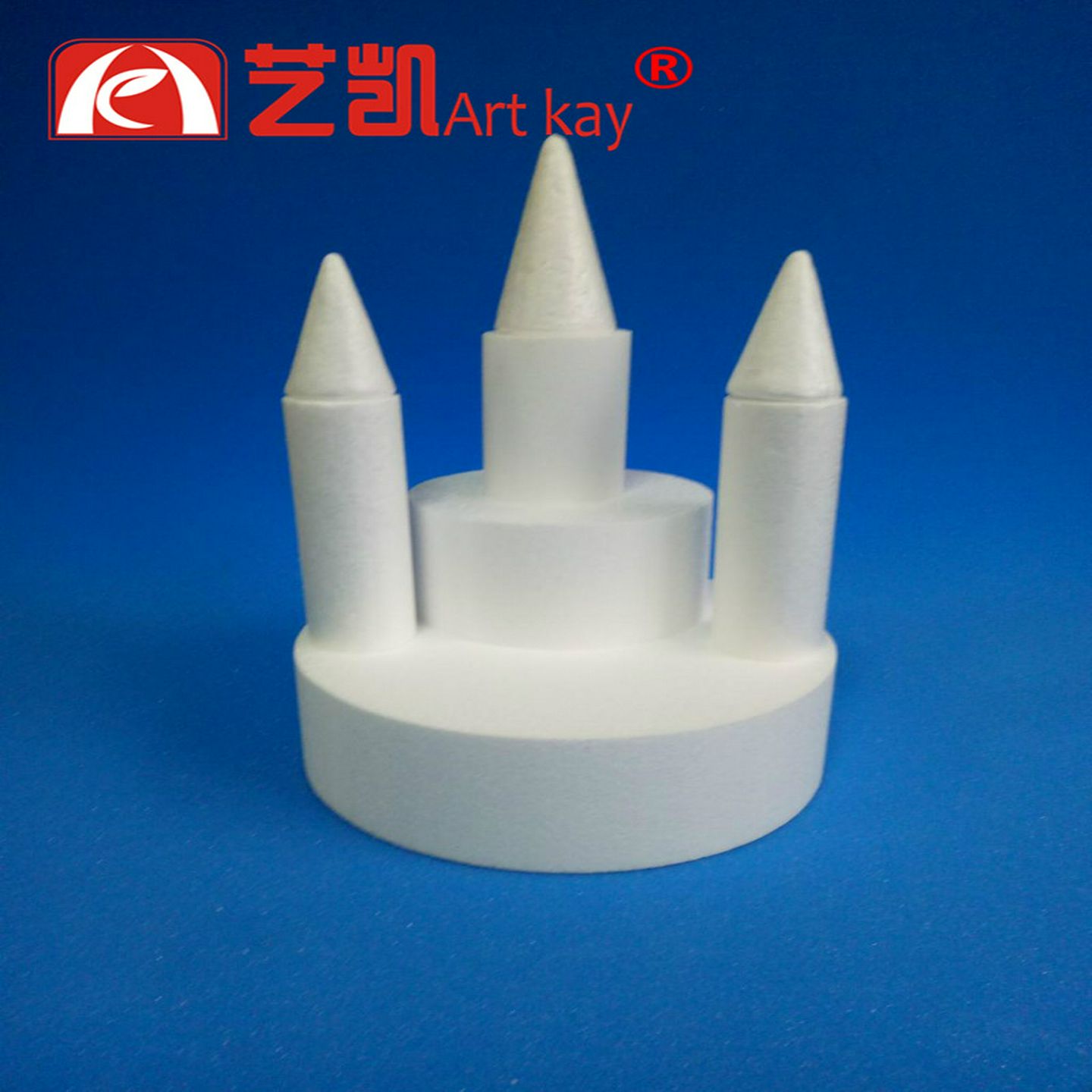 城堡柱子泡沫蛋糕模型假体蛋糕胚翻糖城堡蛋糕胚泡沫模型裱花装饰