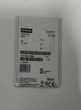 询价拍~MMC卡24MB未开封6ES7 953-8LL32-0