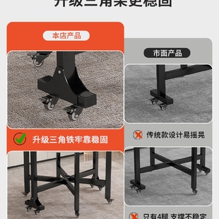 折叠餐桌家用小户型可折叠吃饭桌子出租房多功能圆桌简约移动饭