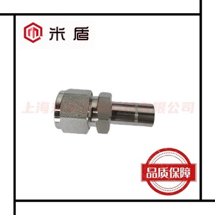 4焊接管接頭 2卡套 316L不銹鋼焊接管接頭直通卡套焊接接頭1