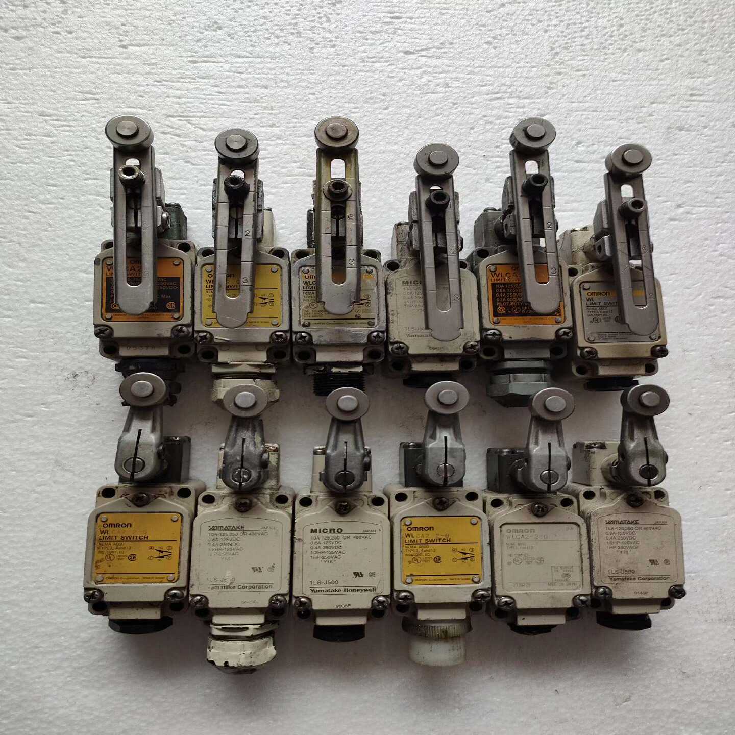 进口欧姆龙行程限位开关行程开关限位开关WLCA12-2WL-议价