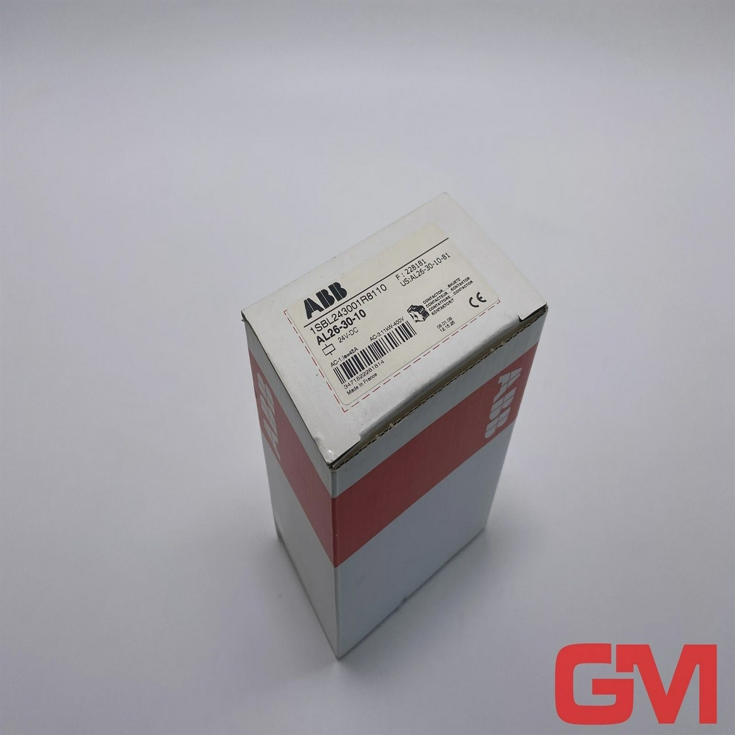 ABBCircuitBreaker1SBL243001R8110ContactorAL26-30-1024V