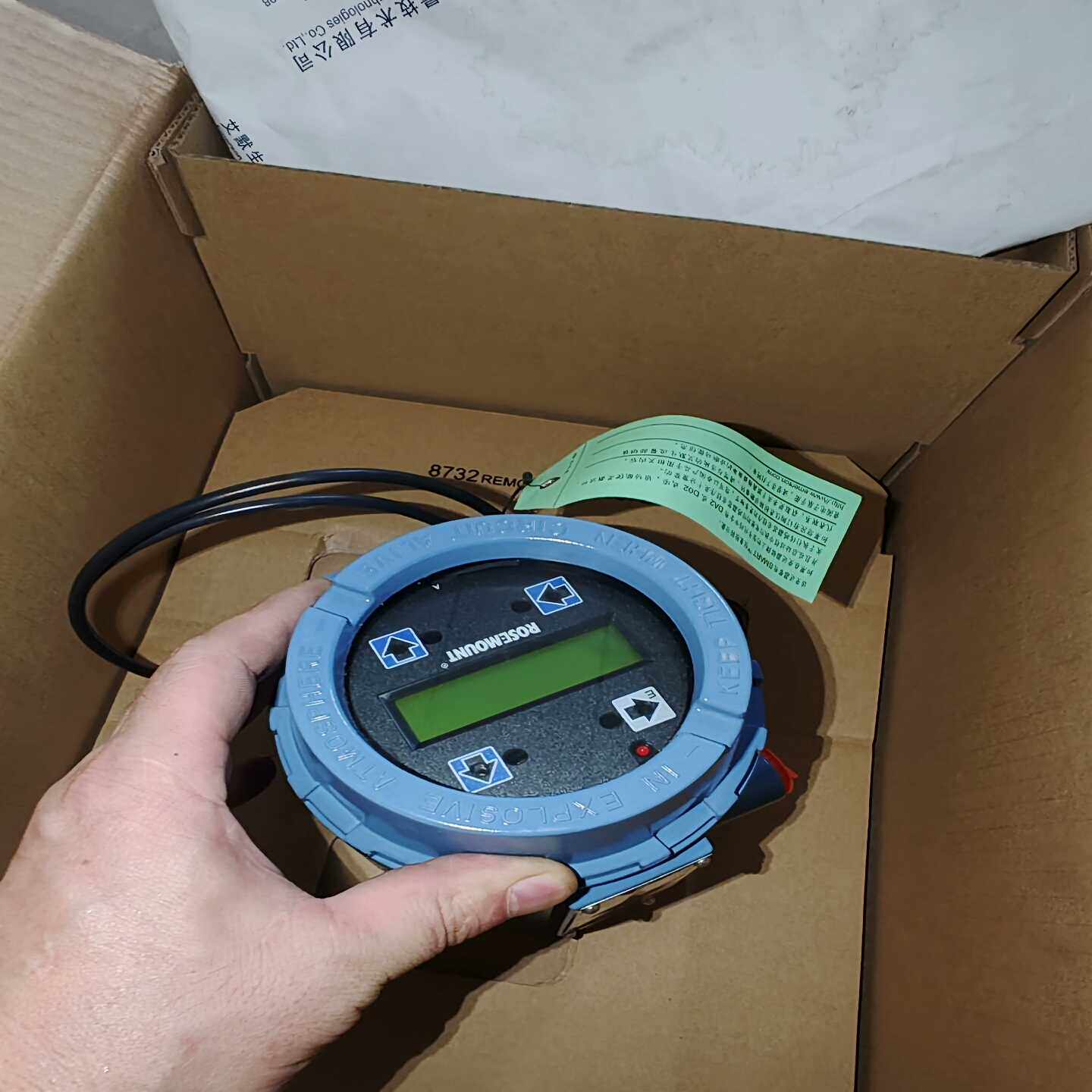 艾默生罗斯蒙特8732EMT2A1ENM4电磁流量计，全新工--议价商品