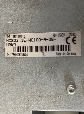 【询价】力士乐驱动器HCS03.1E-W0100-A-05-NNBN适用
