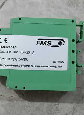 全新没包装FMS张力放大器EMGZ306A，公司备用件，数量--议价商品
