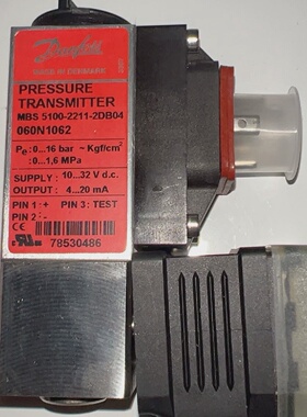 寻IDanfoss丹佛斯压力传感器MBS5100060N