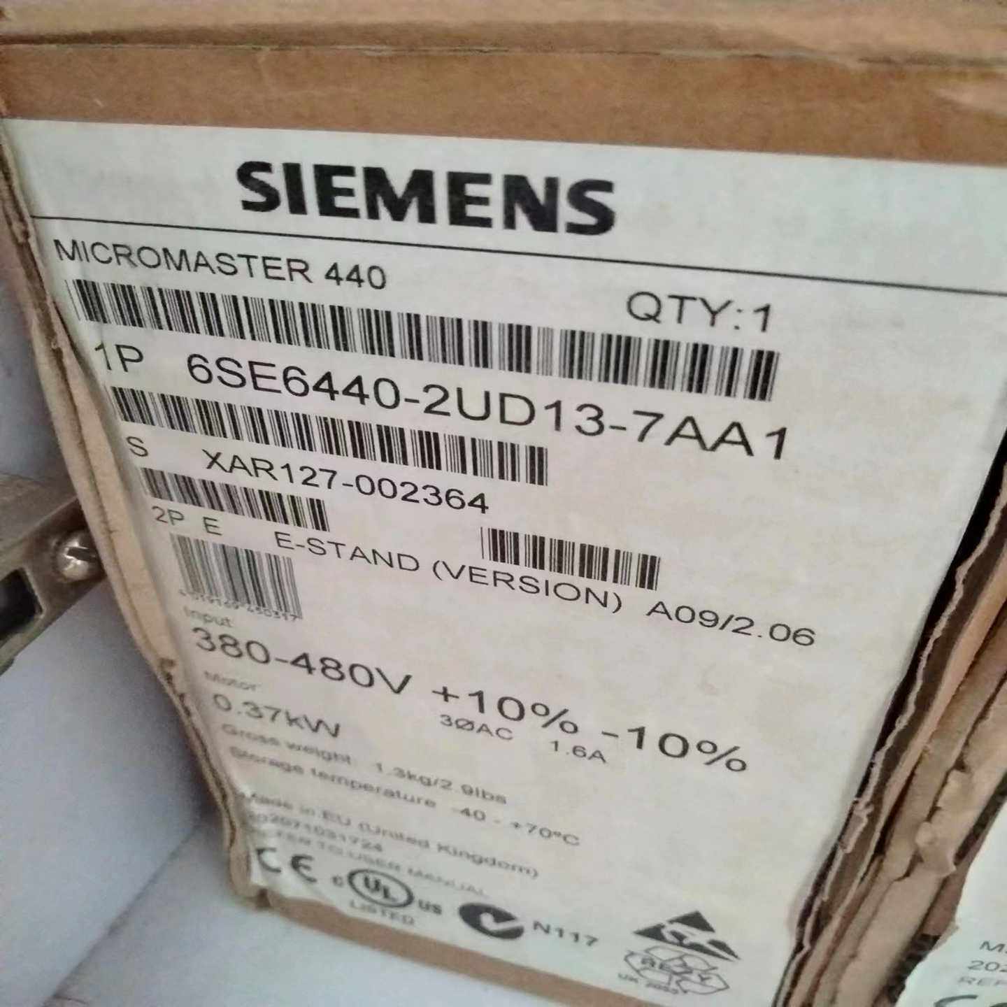 6SE6440-2UD13-7AA1变频器原装现货西门子M