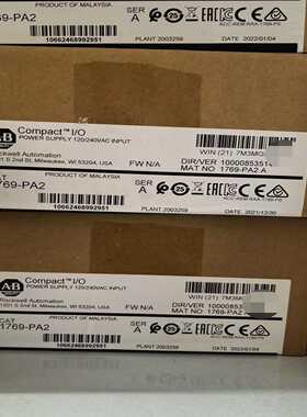 AB罗克韦尔CompactI/O模块1769-PA2