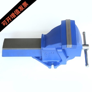 供应台钳带砧台台虎钳4568寸加重型桌虎钳加工铸铁平口钳