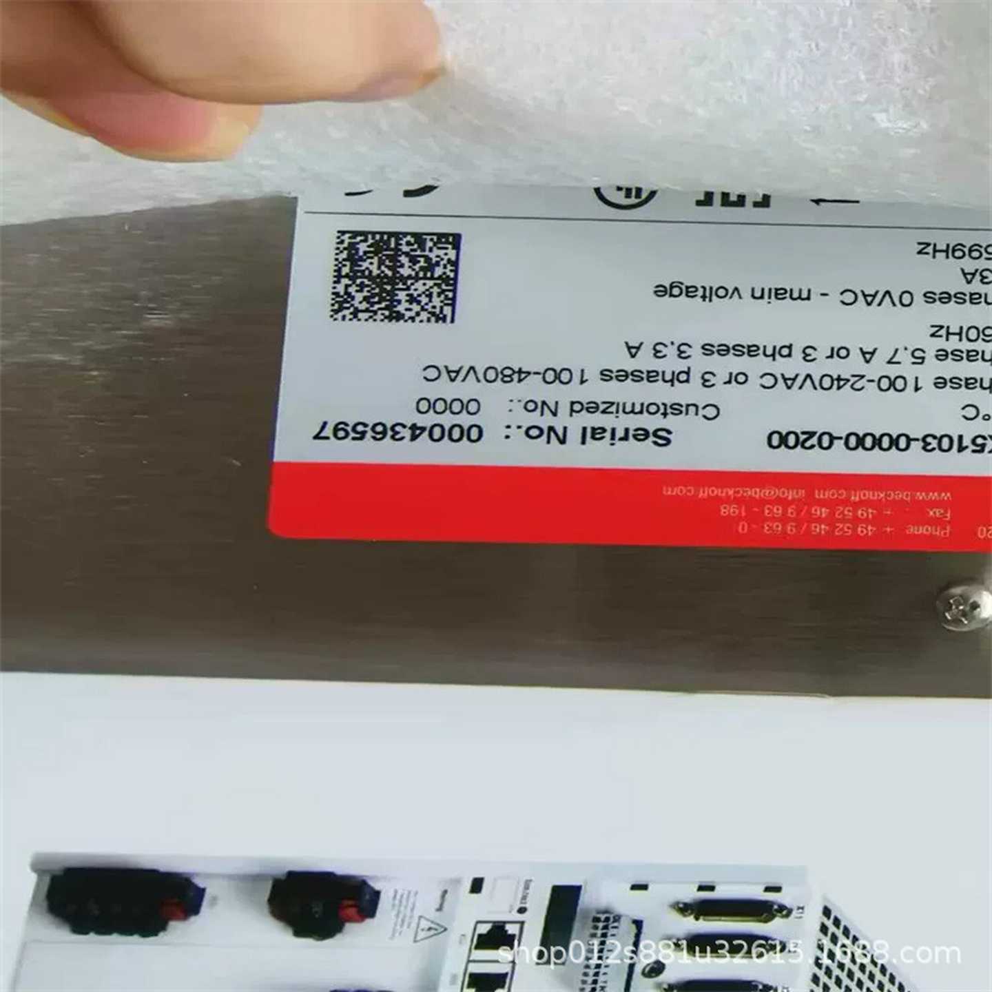 BECKHOFF倍福AX5112-0000-020a0工控机库存现货议价出售