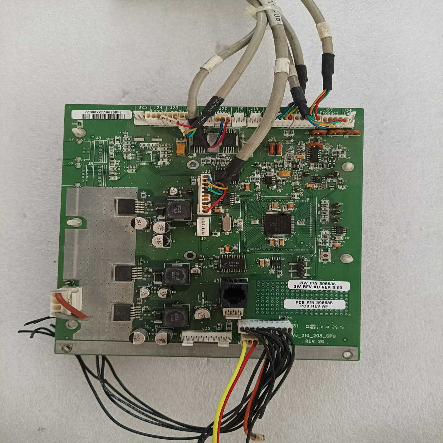 VJ-210-205-CPU拆机板子，成色如图，需要的联系--议价商品