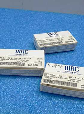 美国进口MAC子弹阀BV310A-CA1-00-BEGA-C--议价商品