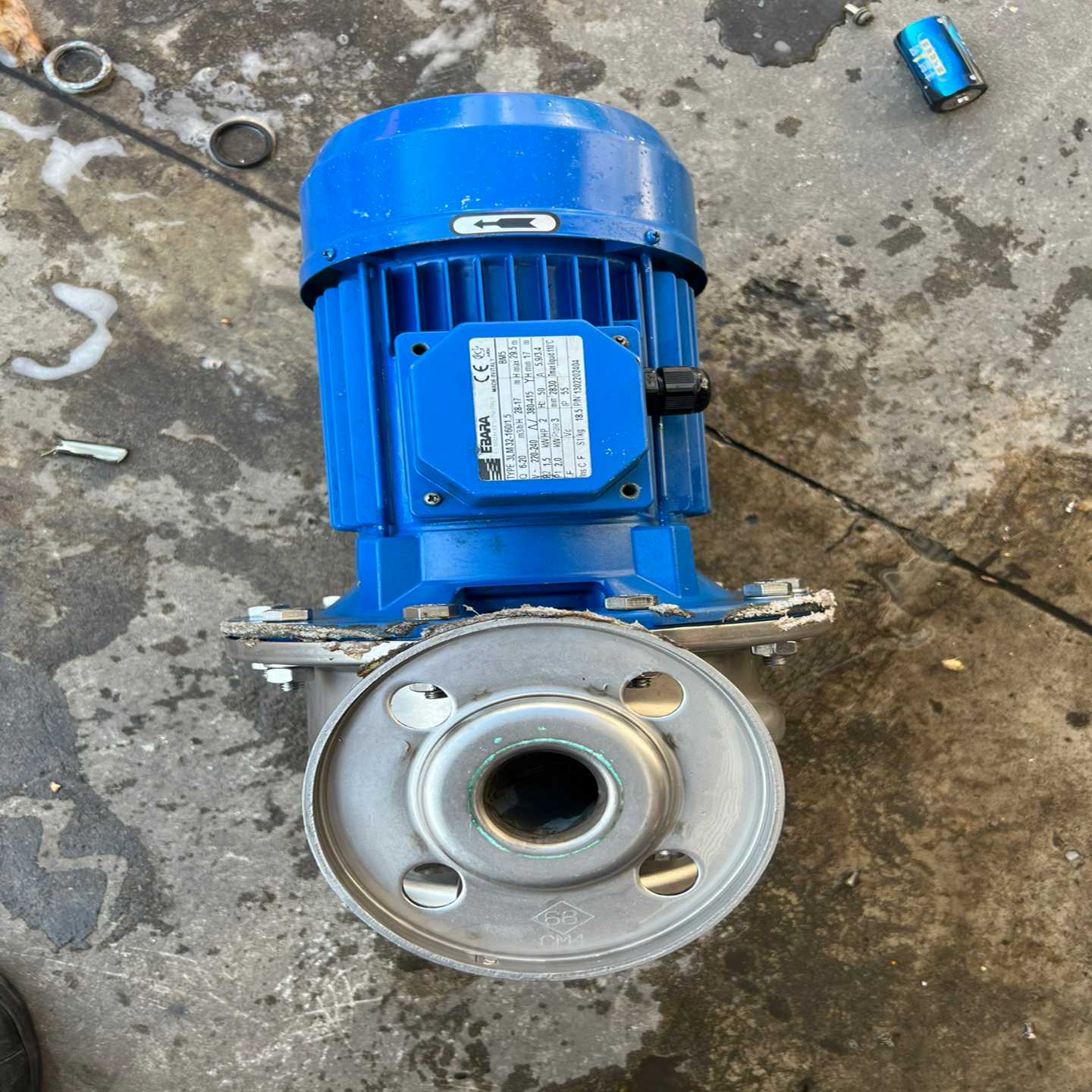 【议价】荏原离心水泵EBARA3LM32-160/1.5适用