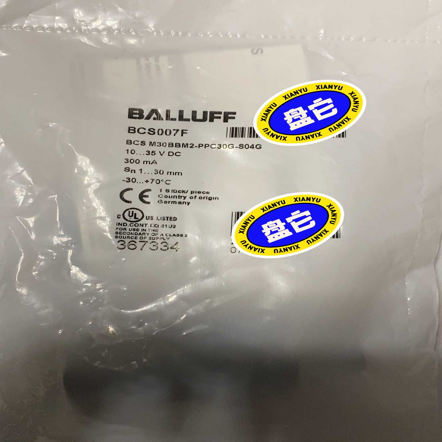 巴鲁夫BALLUFF电容式传感器BCSM30BBM2-询价