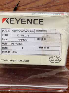 日本正品基恩士KEYENCEFS-V32CP全新原装需--议价商品
