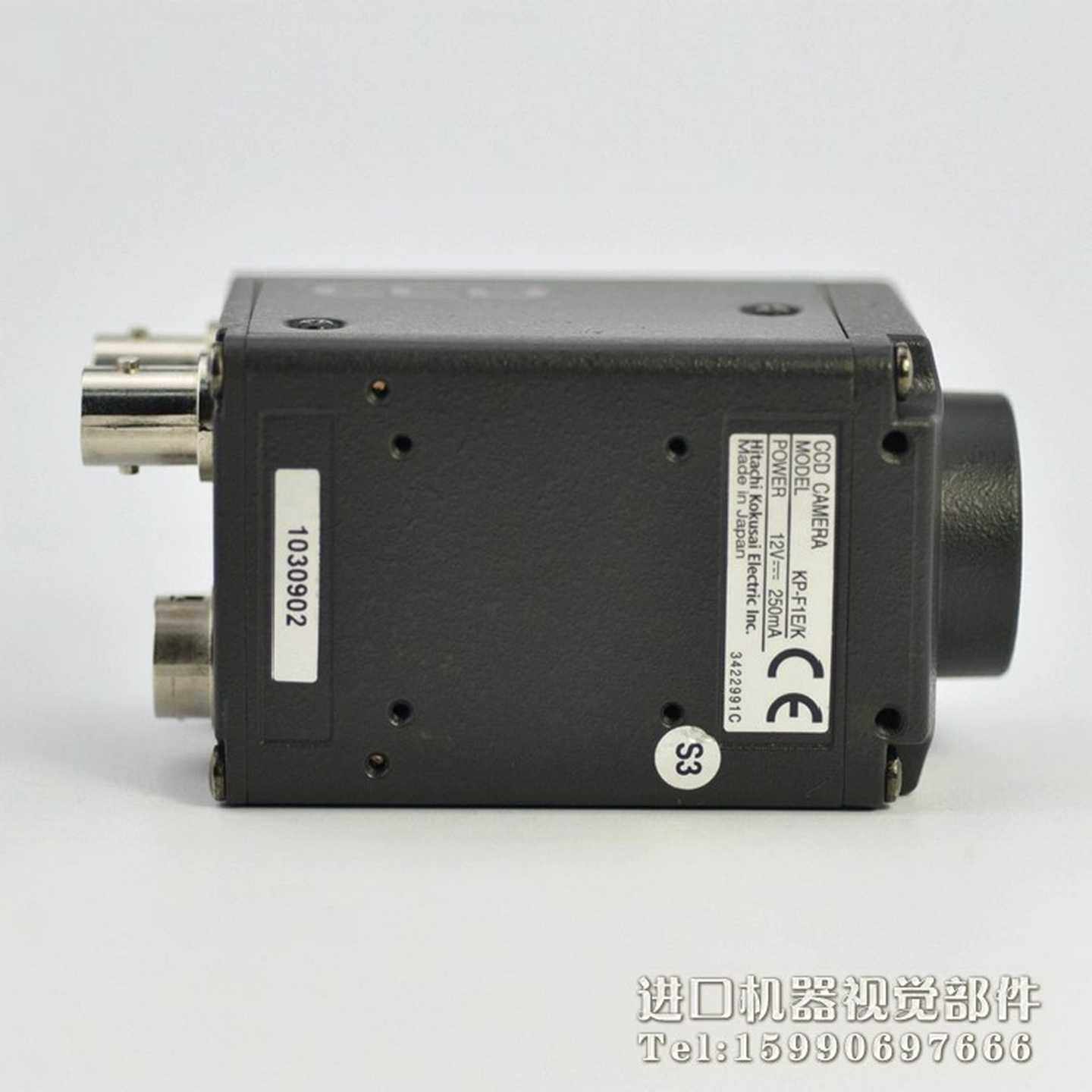 询价hitachiKP-F1E/K黑白CCD工业相机二手现