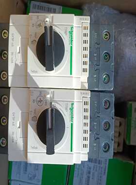 施耐德电动机断路器GV3P40A，全新正品未使用，无包装--议价商品