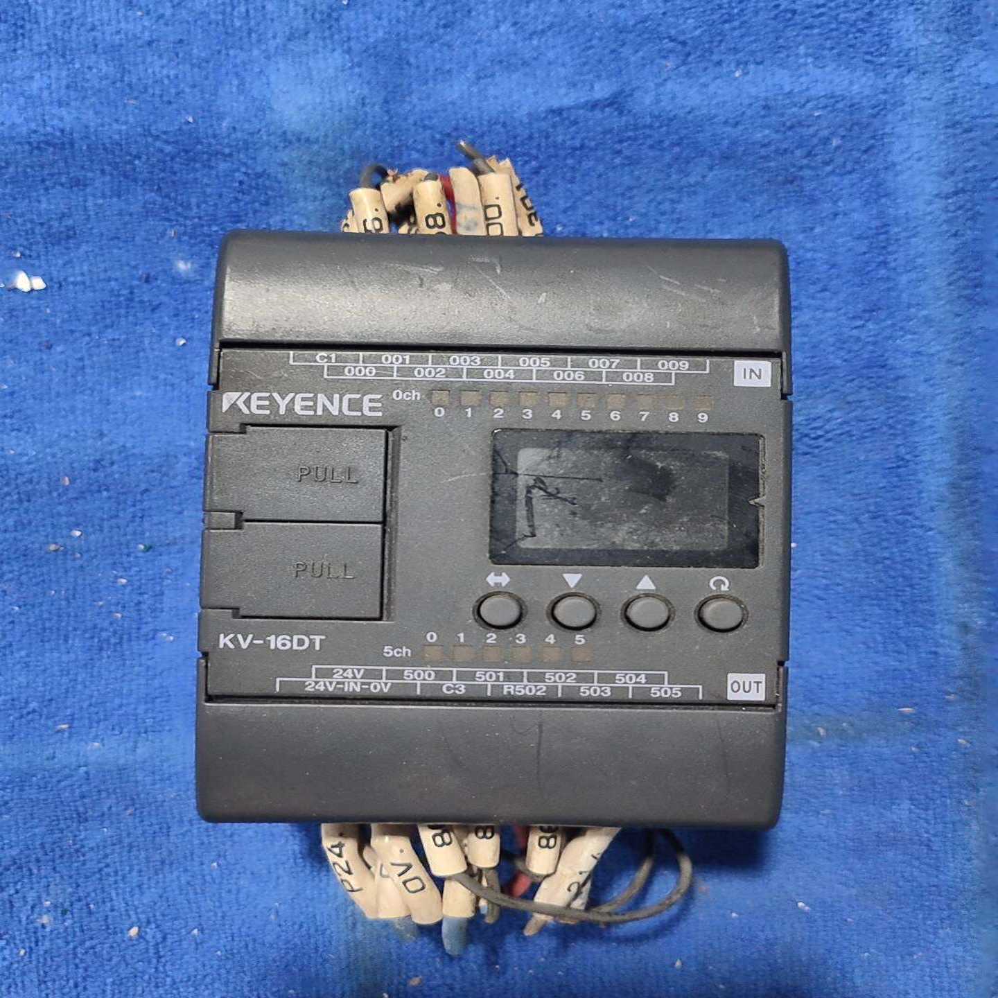 基恩士KEYENCEKV-16DTPLC控制器拆机件--议价商品