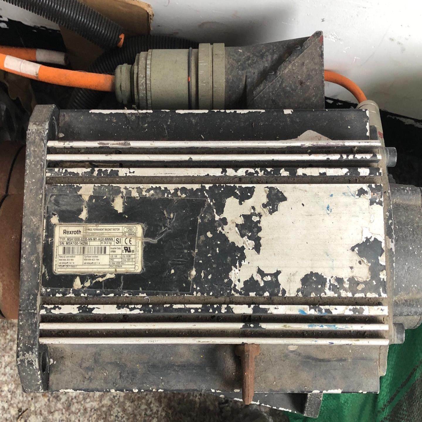 Rexroth力士乐电机，型号MSK100B-0200-NN议价