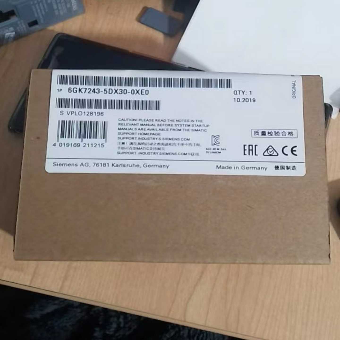 6GK7243-5DX30-0XE0未拆封~询价