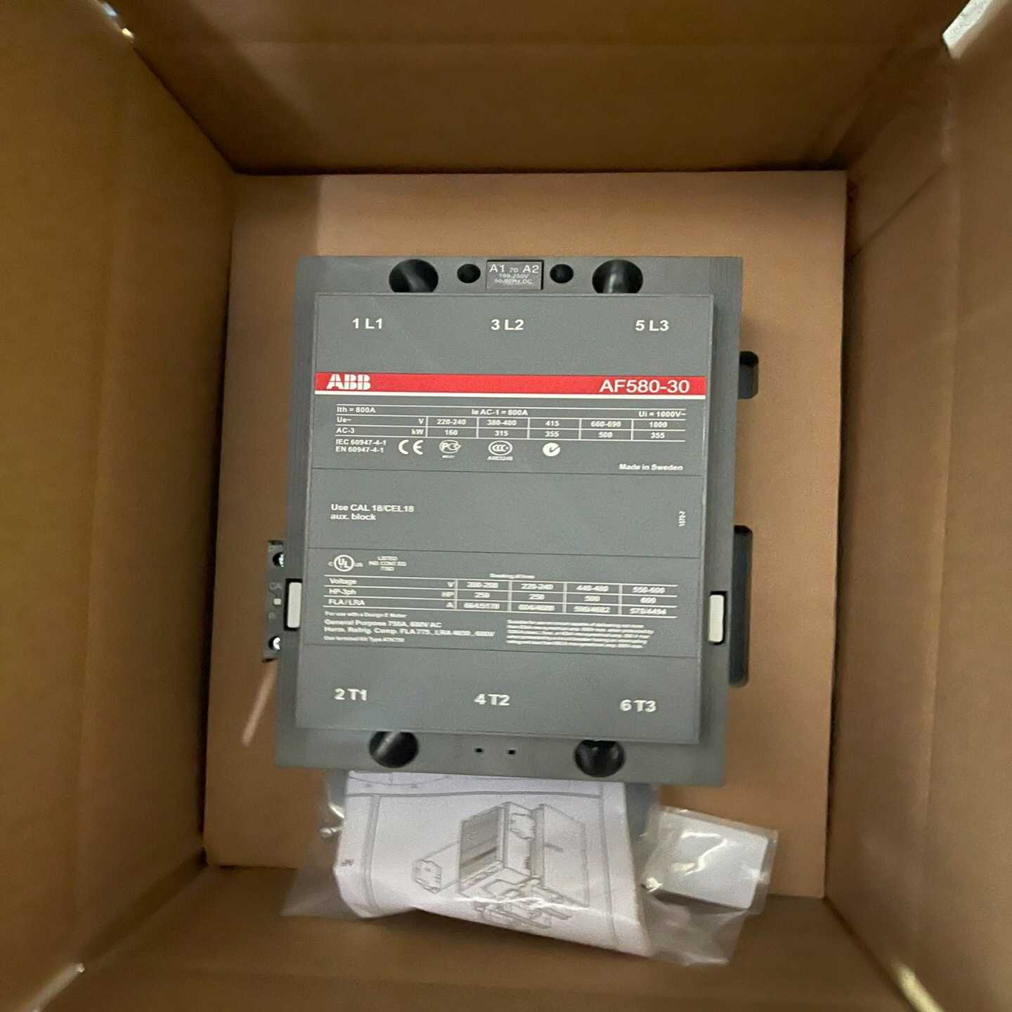 【请询价】ABB接触器 AF205 AF265 AF305