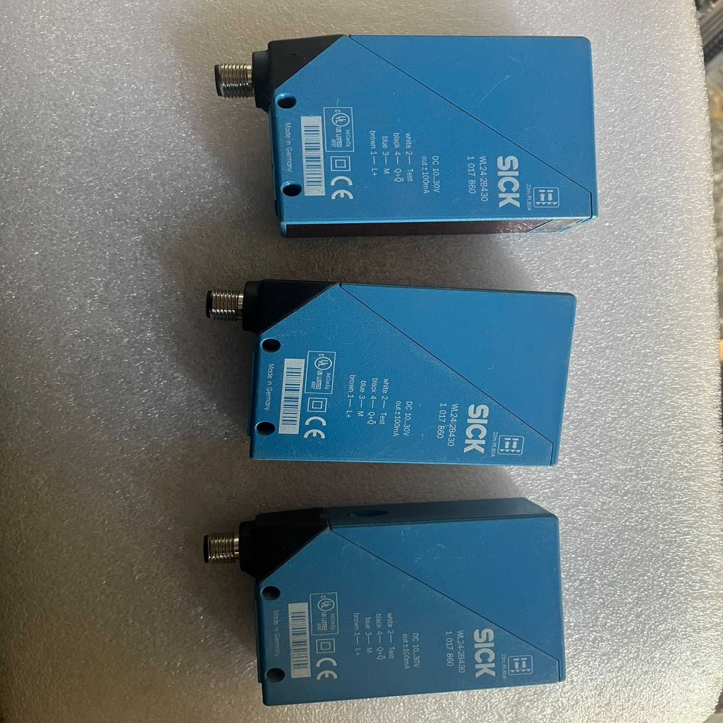 咨询-SICKWL24-2B430镜面反射型光电传感器，拆