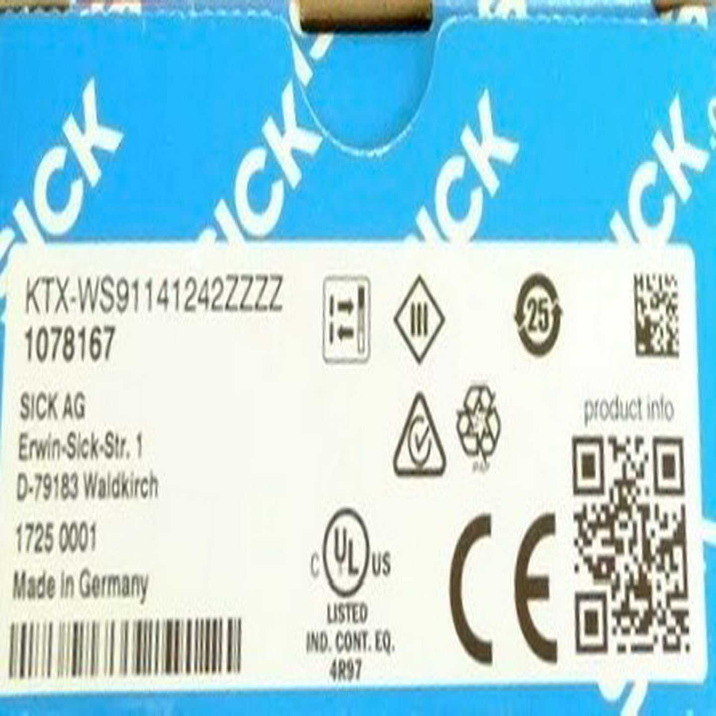 【请询价】Sick KTX-WS91141242ZZZZ 西克全新色标