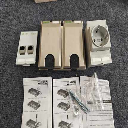 进口穆尔插座面板4000-68123-0011200，全新未-议价