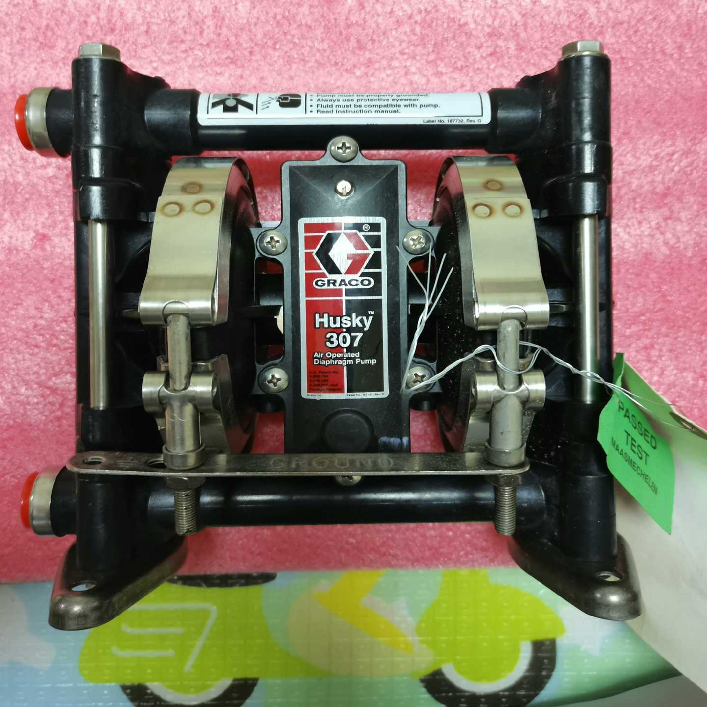 【议价】美国GRACO固瑞克Husky 307隔膜泵型号D3A