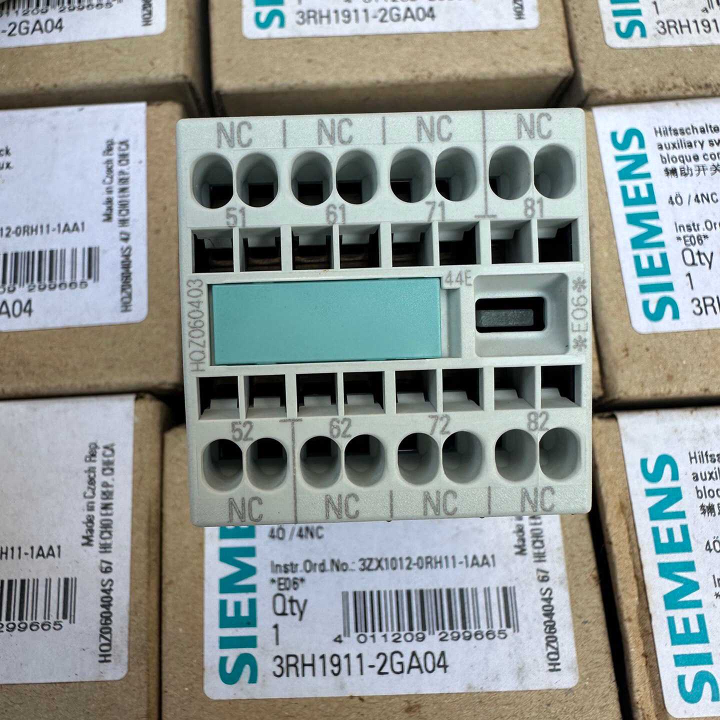 3RH1911-2GA04辅助开关块询价