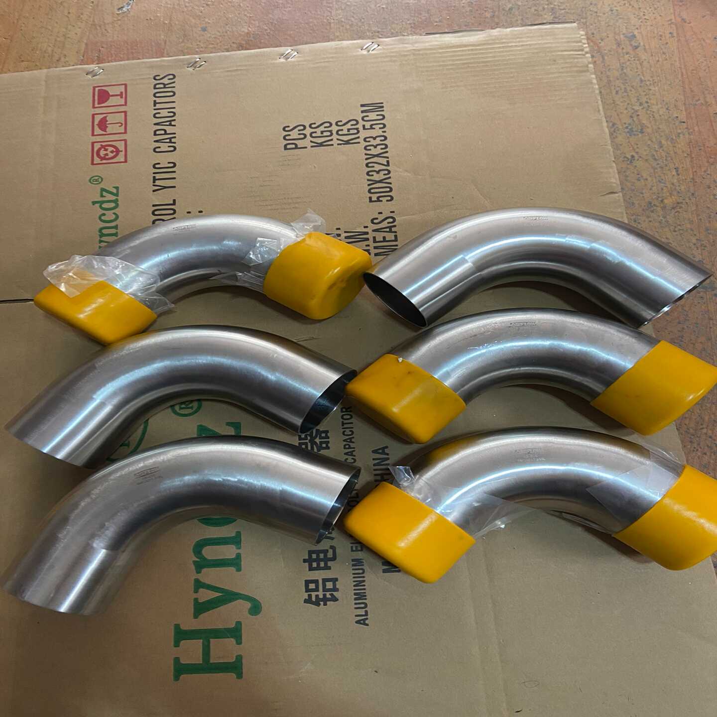 ASFLOW弯头AB-E65，316不锈钢的BA级，全新未使--议价商品