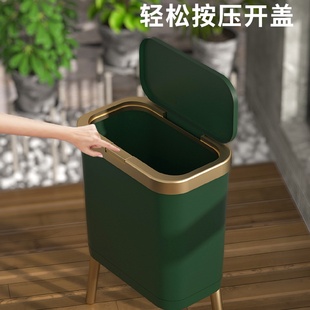 OQ5M批发阳台垃圾桶家用大号防水带盖有盖塑料露天室外别墅庭院户