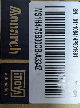 【议价】汇川技术伺服电机MS1H4-75B30CB-A334Z适用