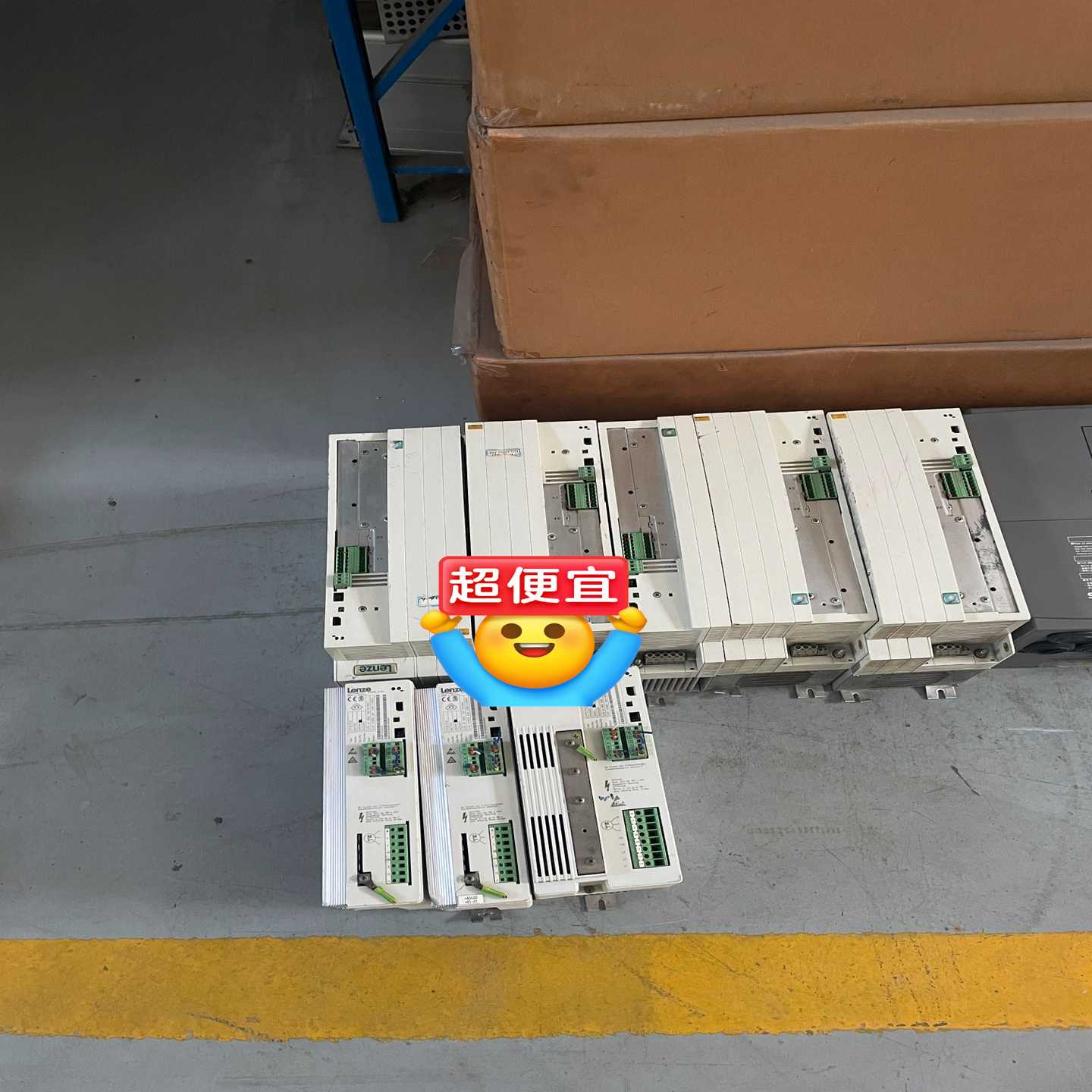 【议价】伦茨EVF8245-E变频器货测试完好5.5K适用