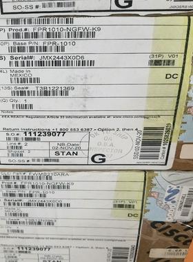 【议价】FPR-1010-NGFW-K9开封