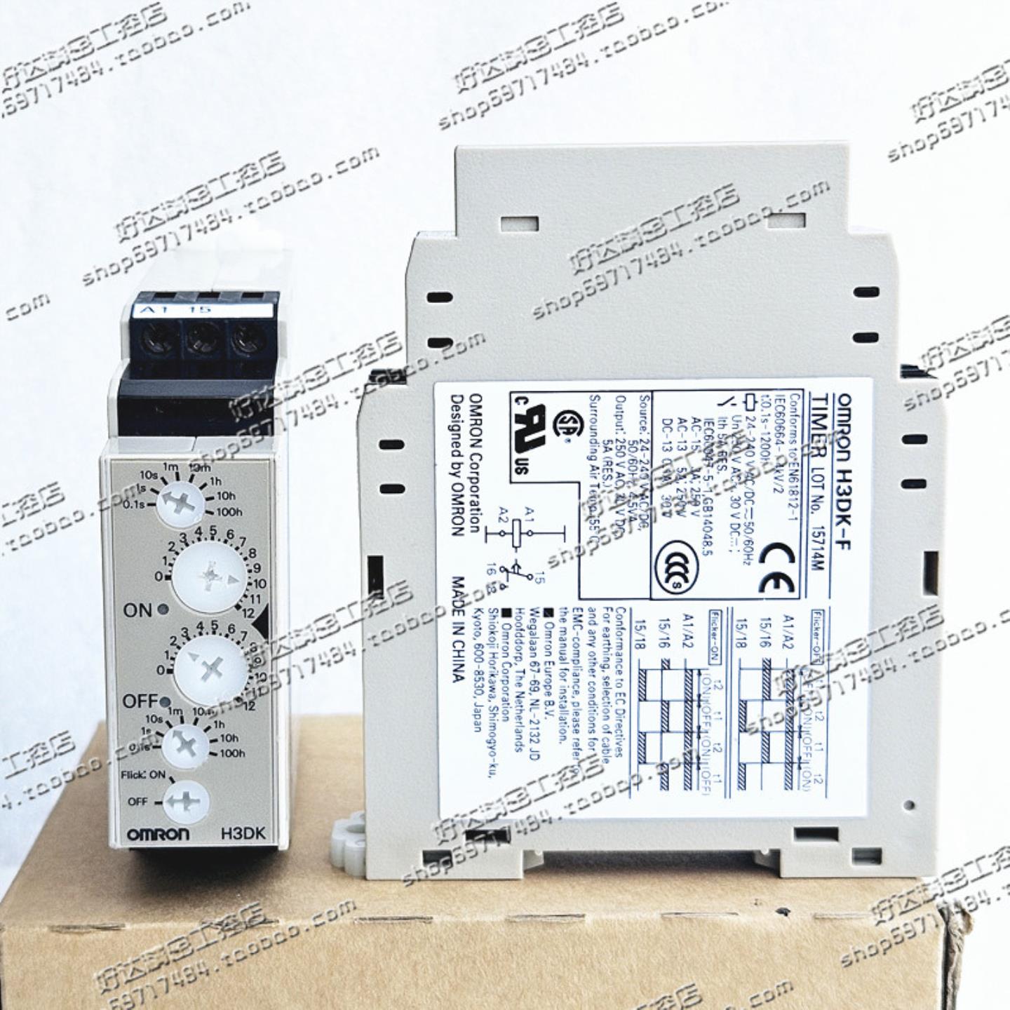 原装欧姆*时间继电器定时器H3DK-FH3DK-F-300现货