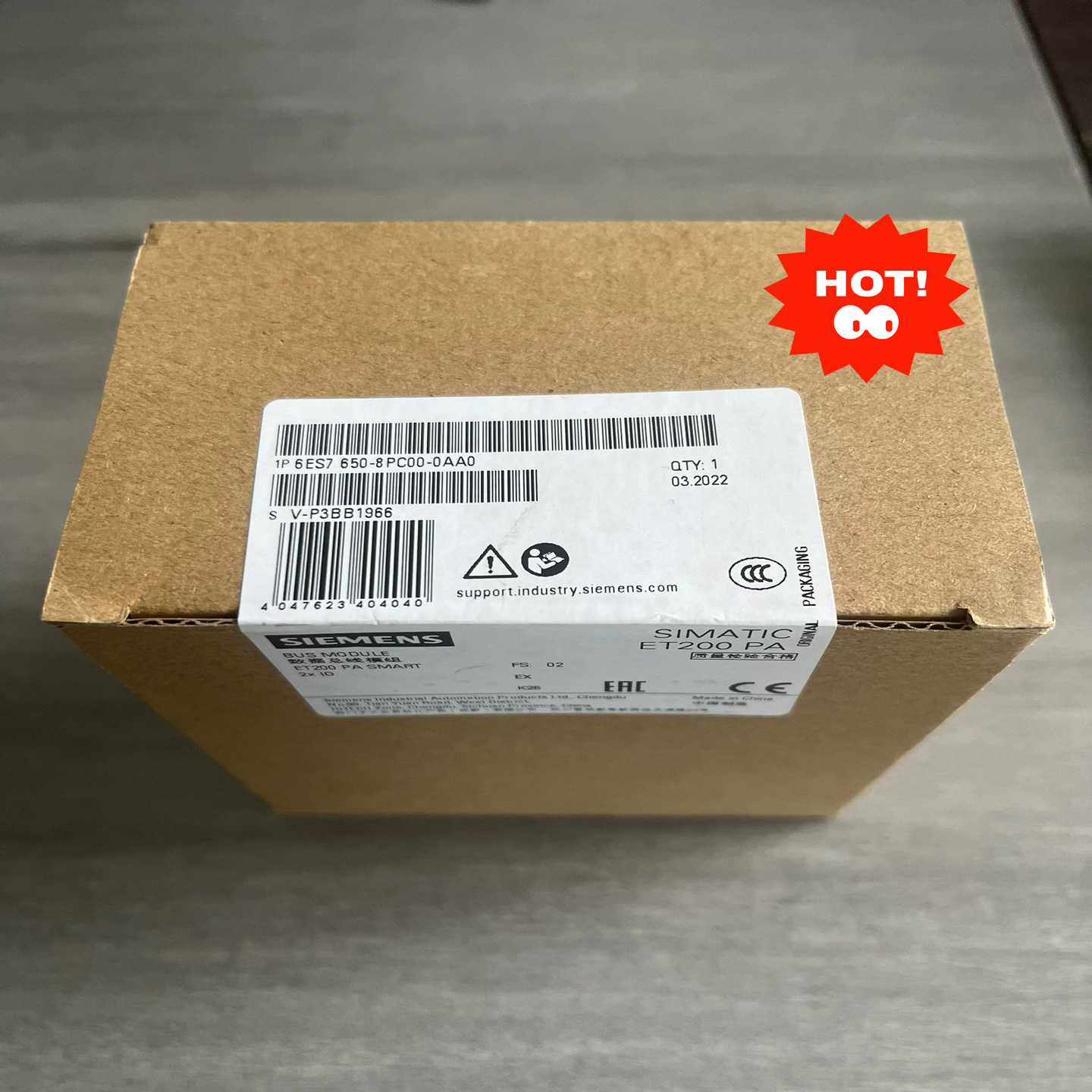 6E7650-8PC00-0AA0西门子数据总线模组全新原装一议价商品