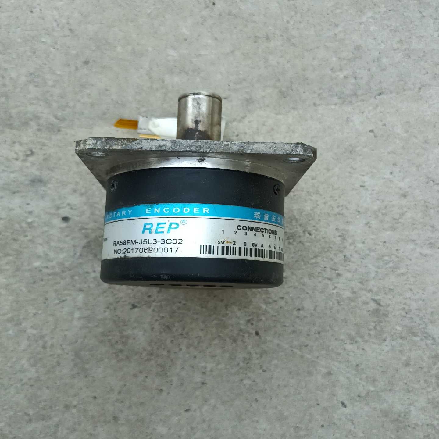 拆机瑞普安华高机床编码器，型号:RA58FM-J5L3-3C--议价商品