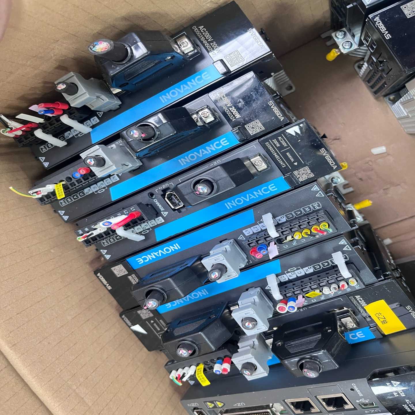 咨询-汇川伺服SV660AS1R6I，MS1H1-20B30CB-