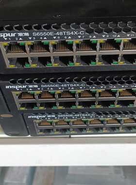浪潮s6550e-48ts4x-c交换机还有一台，24千兆电-议价