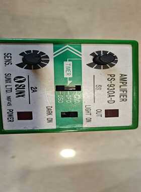 SUNX神视PS-930A-D光电控制器，绿色外壳，成色新！--议价商品