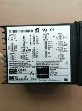 【议价】横河YOKOGAWA温度控制器UT550-02温控仪，，