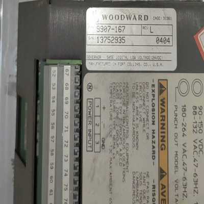 WOODWARD伍德沃德505控制9907-167 ~询价