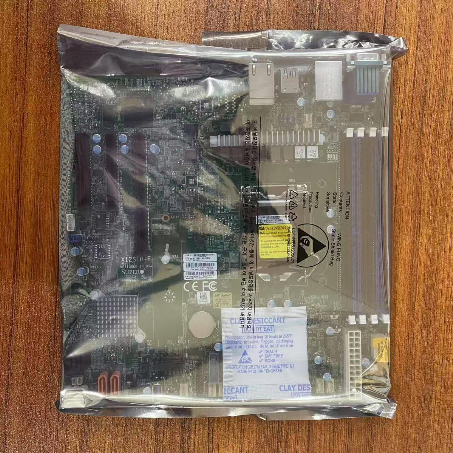 配件超微 X12STH-F E-2300 DDR4 M2 LGA1200 单路主板议价