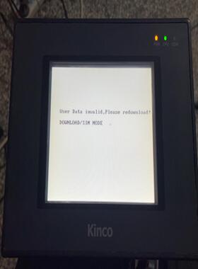 (工仔机械）Kinco步科触摸屏+MT4300CE+，成色如图，