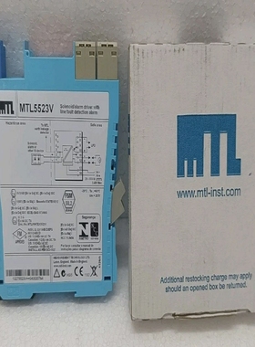 MTLEATONMTL5523V电磁阀报警驱动器带线路故障检测报警MTL550