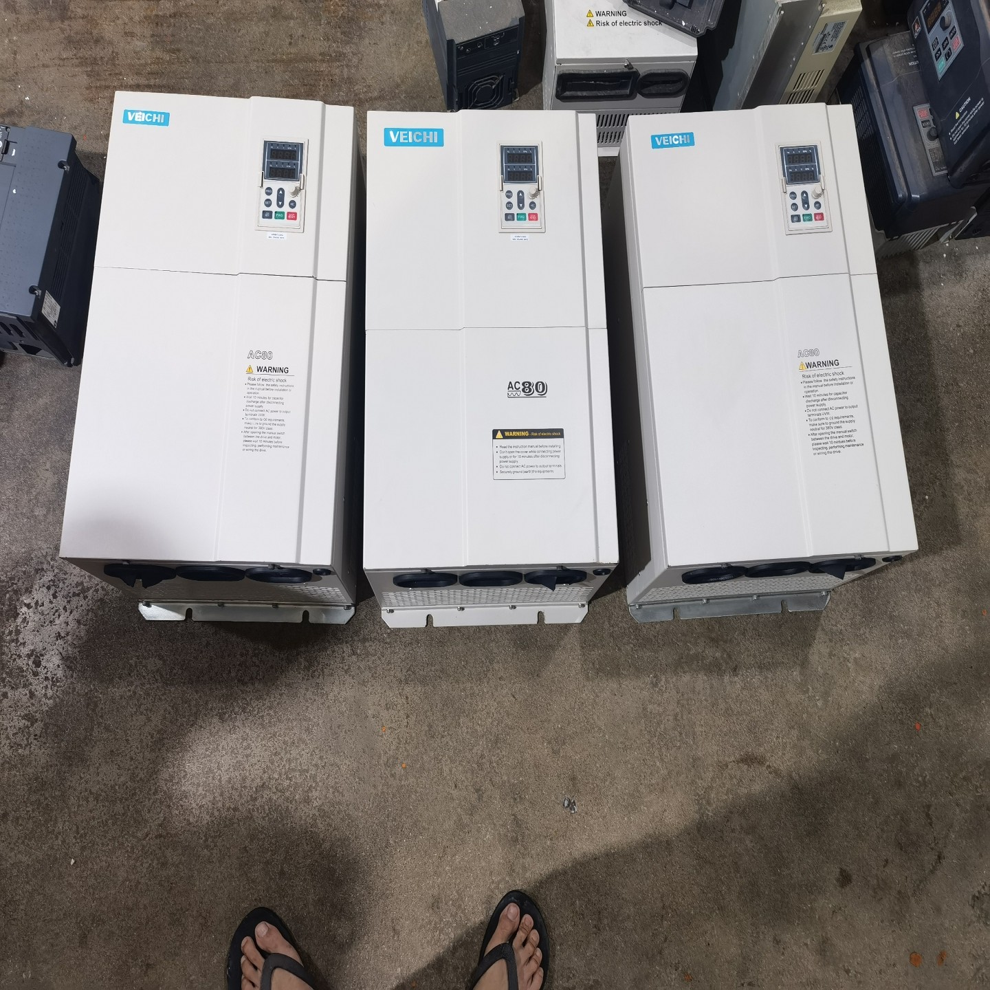 非标价伟创AC80B变频器45KW，55KW，实物拍摄，功能完好没议价