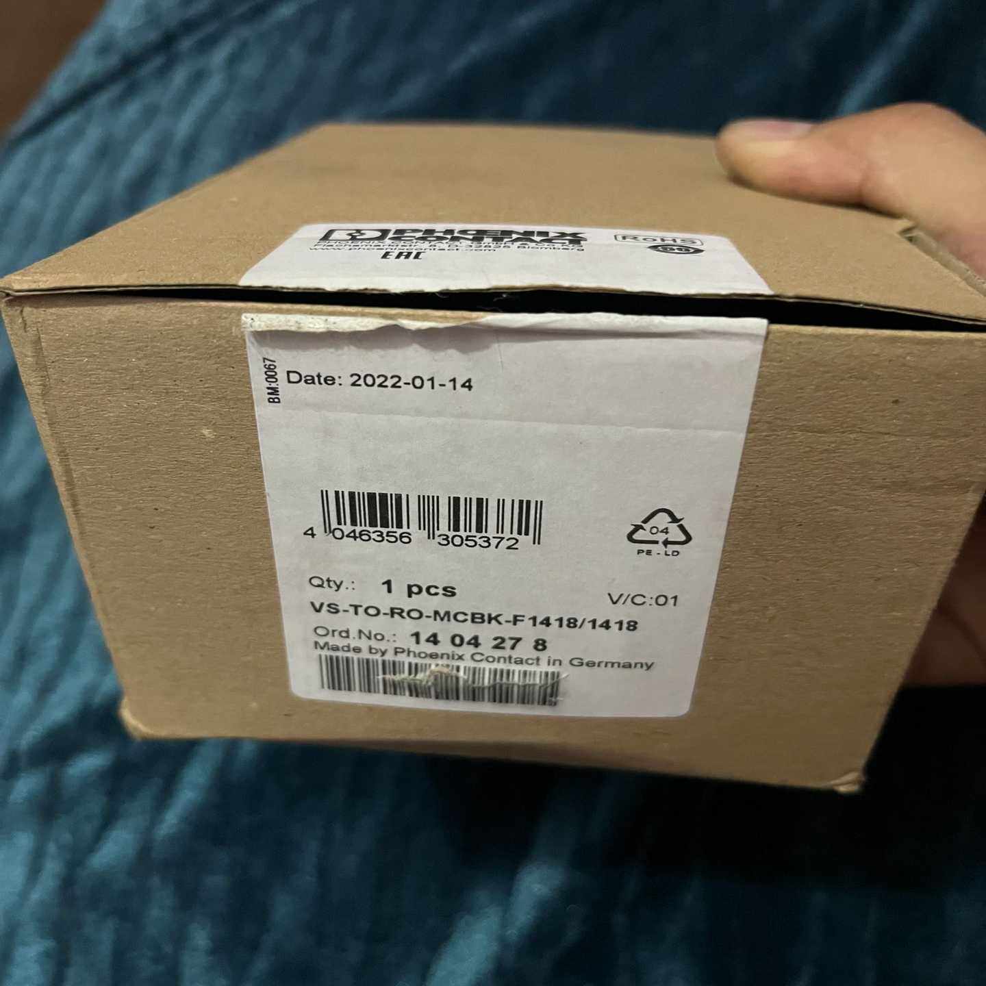 菲尼克斯终端盒模块，VS-TO-RO-MCBK-F1418/--议价商品