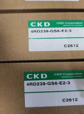 CKD电磁阀4RD239-GS6-E2-3原询价